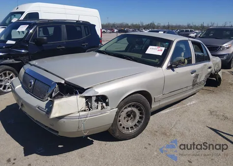 2004 Mercury Grand Marquis Gs from USA, damaged, VIN 2MEFM74W14X659507